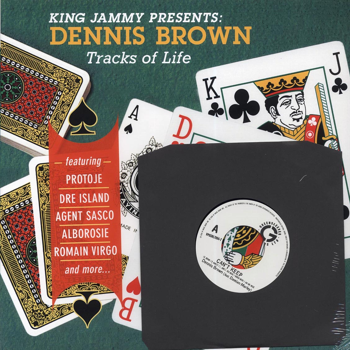 Dennis Brown - Tracks Of Life (incl. a bonus 45rpm vinyl) Vinyl Record