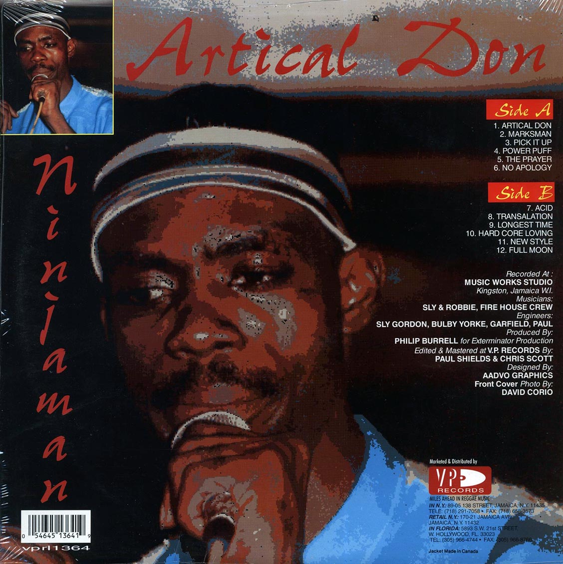 Ninjaman - Artical Don (orig. press) Vinyl Record