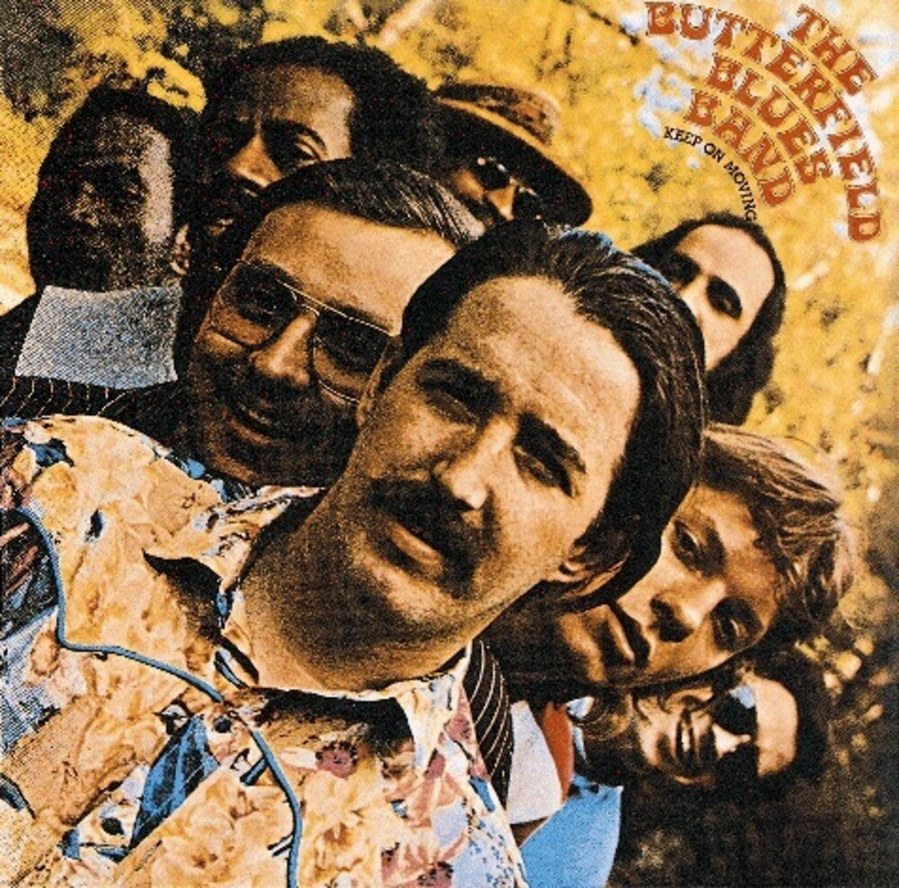 the album cover for Paul Butterfield Blues Band - Keep on Moving