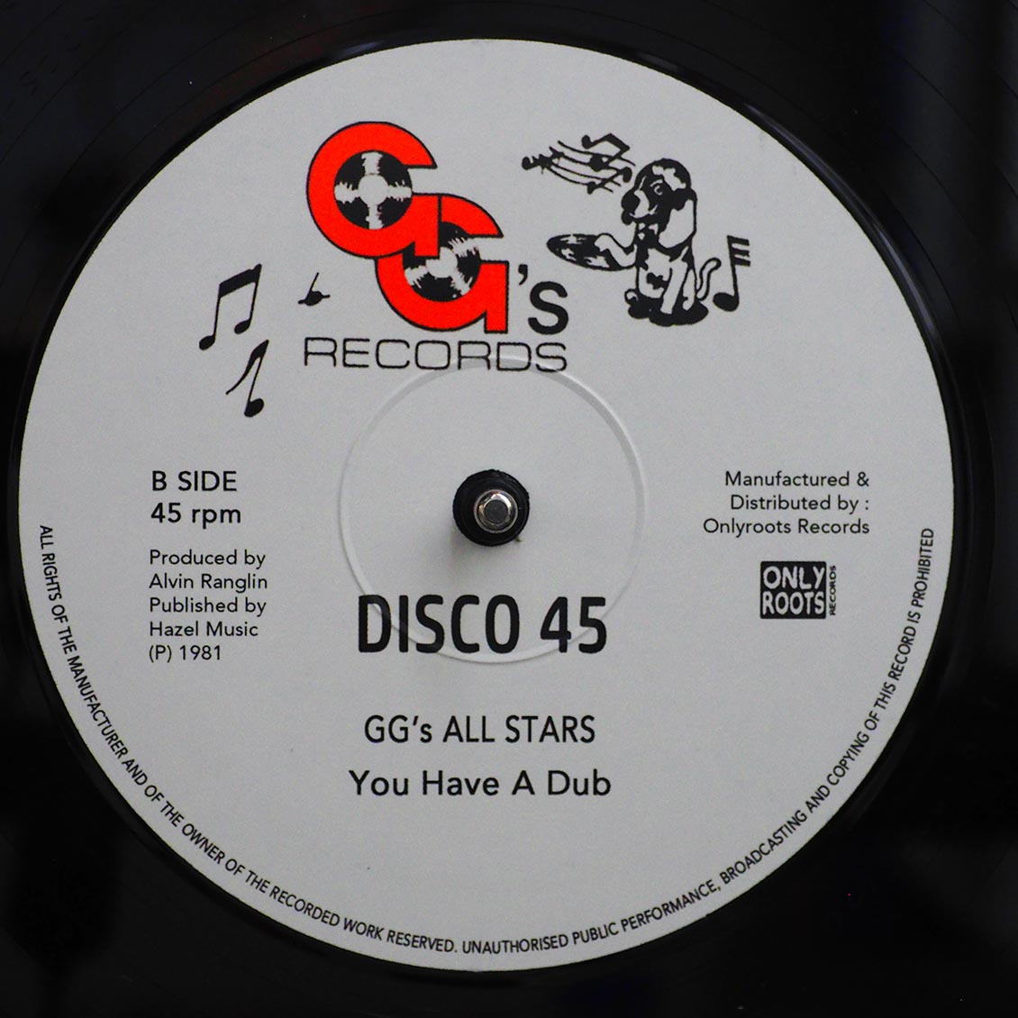 Barrington Levy - You Have It  /  GG's All Stars - You Have A Dub 12" Vinyl Record