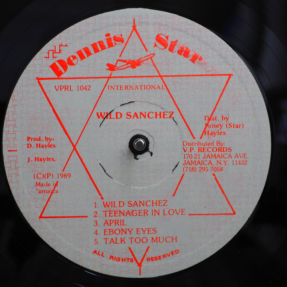 Sanchez - Wild Sanchez (orig. press) (plain jacket) Vinyl Record