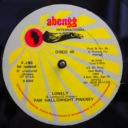 Beres Hammond - Stay  /  Pam Hall, Dwight Pinkney - Lonely (orig. press) 12" Vinyl Record