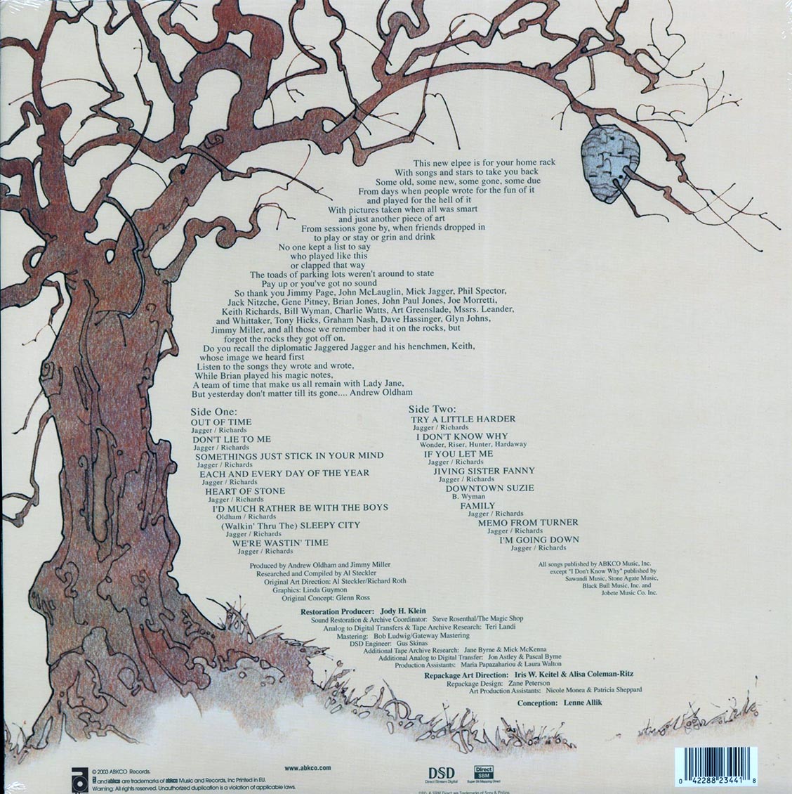 The Rolling Stones Metamorphosis remastered Vinyl Record