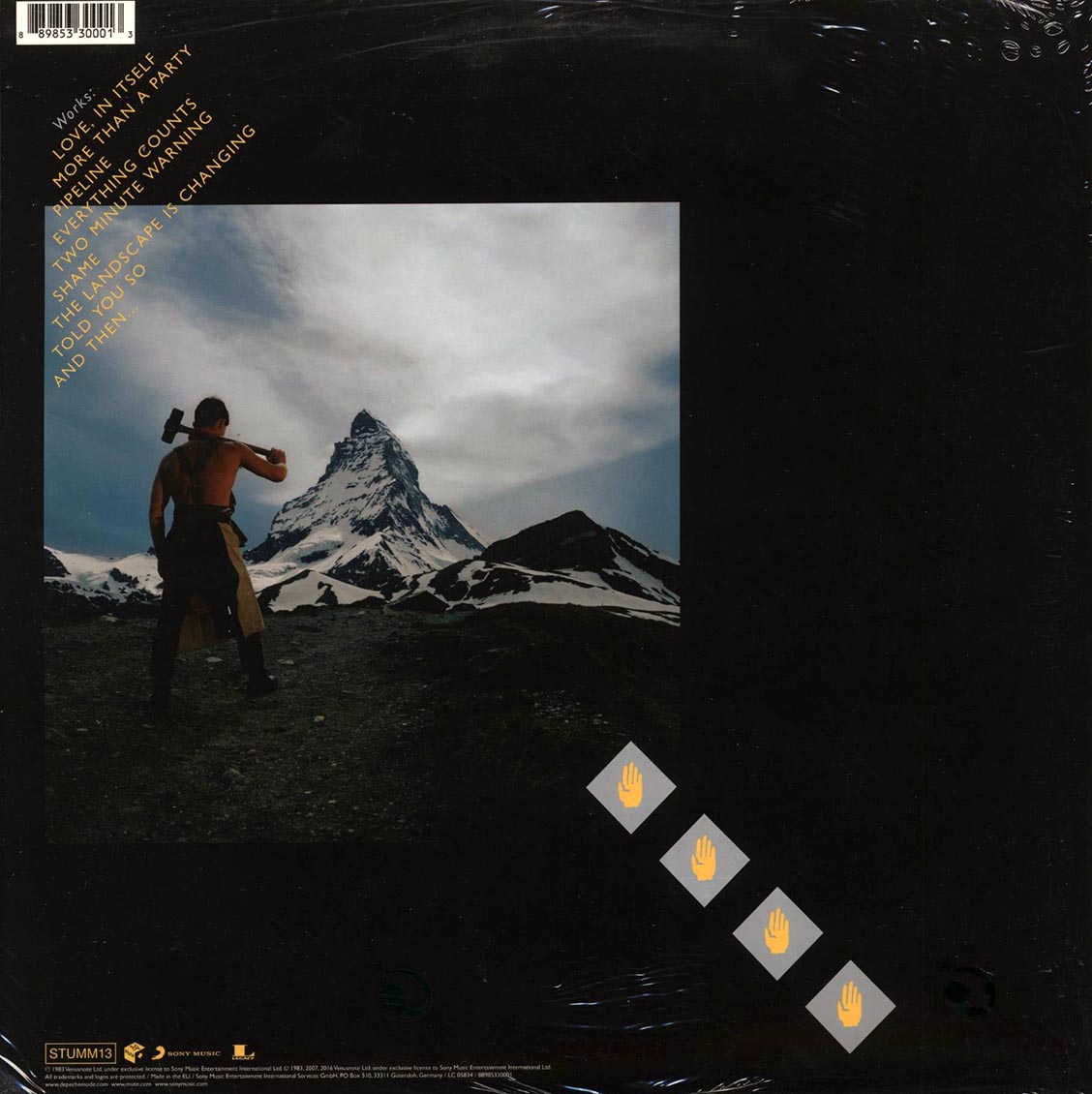 Depeche Mode - Construction Time Again (180g) (remastered) Vinyl Record