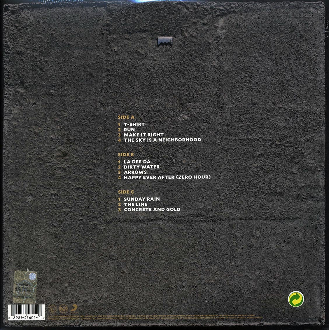 Foo Fighters Concrete And Gold 2xLP incl. mp3 180g Vinyl Record