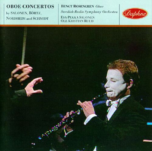 the album cover for Rolf Martinsson - Mimo II for Oboe & Orchestra