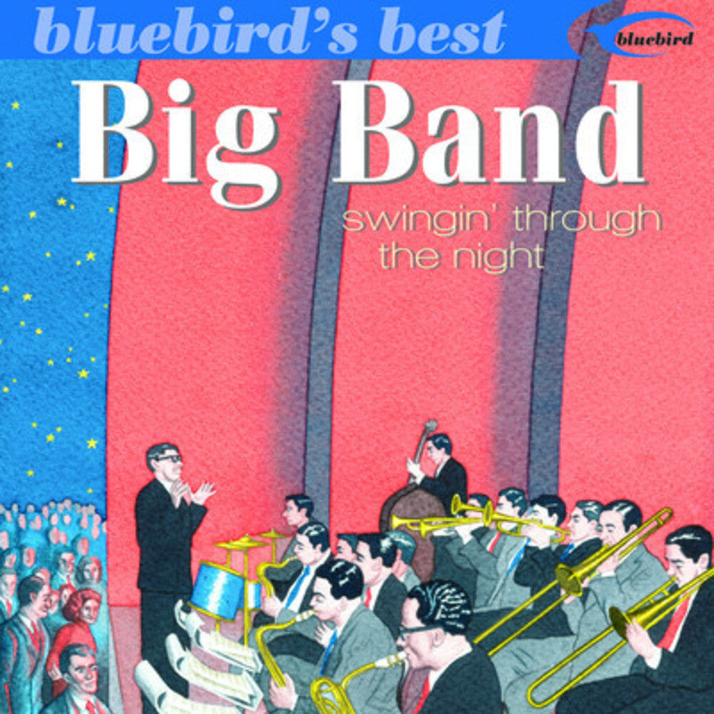 the album cover for Big Band-Swingin Through The Night - Big Band: Swingin Through the Night / Various
