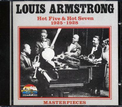 Louis Armstrong - Hot Five & Hot Seven 1925-1928 Music CD