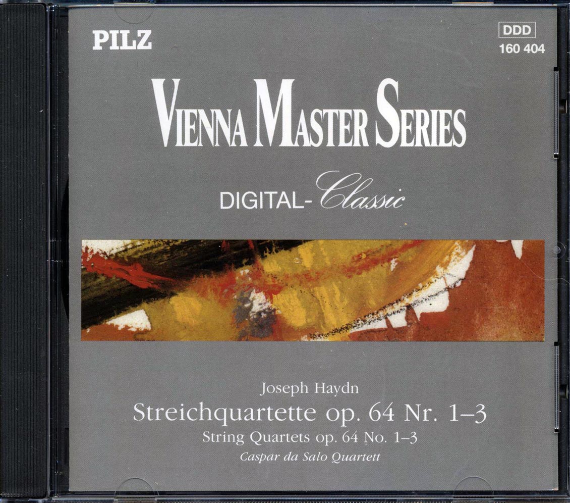 Joseph Haydn, Caspar Da Salo Quartett - Streichquartette Op. 64 Nr 1-3 (String Quartets Op. 64 No. 1-3) Music CD