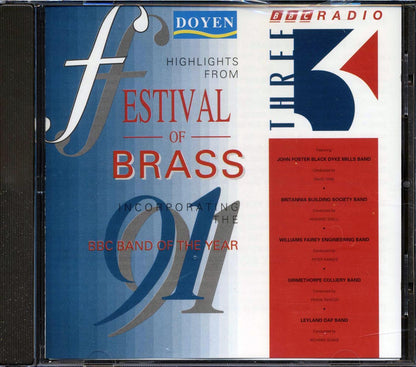 Britannia Building Society Band, Black Dyke Mills Band, Etc. - Festival Of Brass 1991 Music CD