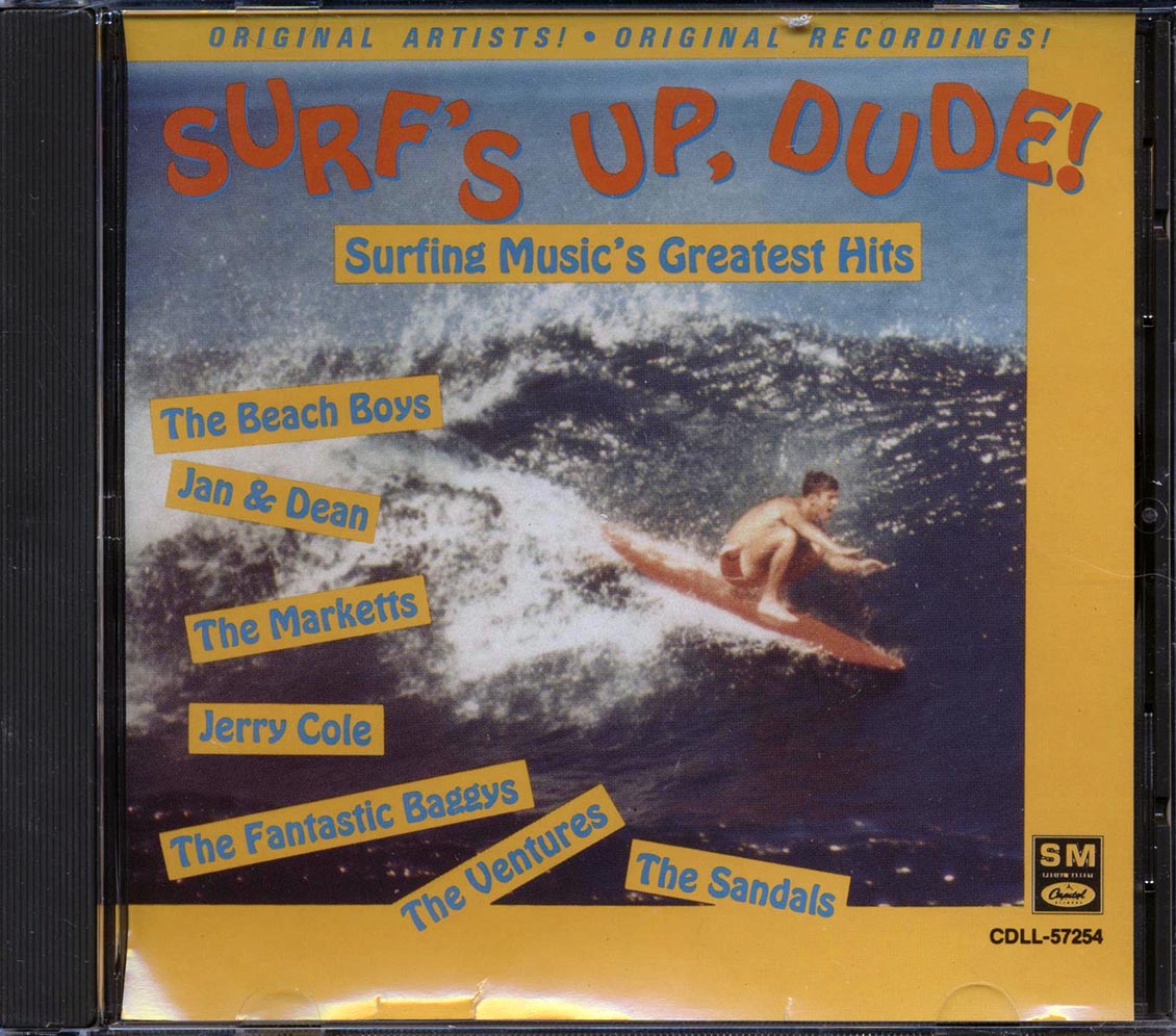Beach Boys Ventures Jan & Dean Etc Surf's Up Dude Surfing Music's Greatest Hits Music CD
