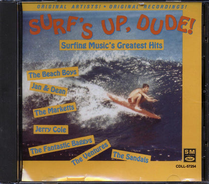 Beach Boys, Ventures, Jan & Dean, Etc. - Surf's Up Dude: Surfing Music's Greatest Hits Music CD