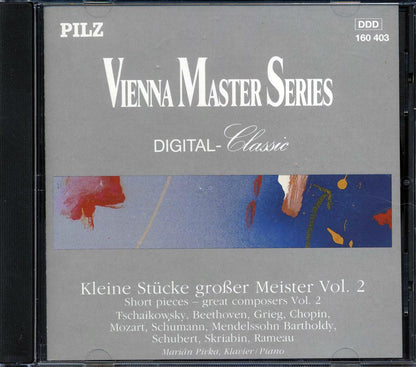 Marian Pivka - Short Pieces: Great Composers Volume 2 Music CD