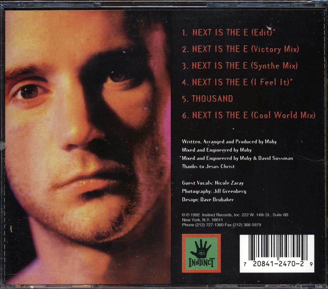 Moby - Next Is The E Music CD