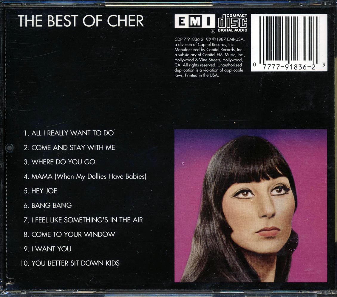 Cher - The Best Of Cher (marked/ltd stock) Music CD
