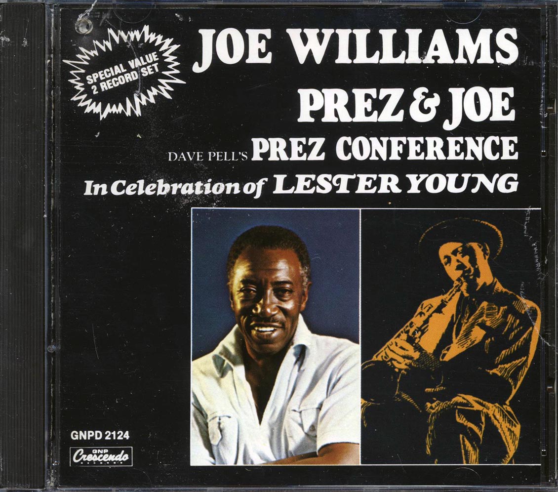 Joe Williams, Prez & Joe - Dave Pell's Prez Conference In Celebration Of Lester Young Music CD