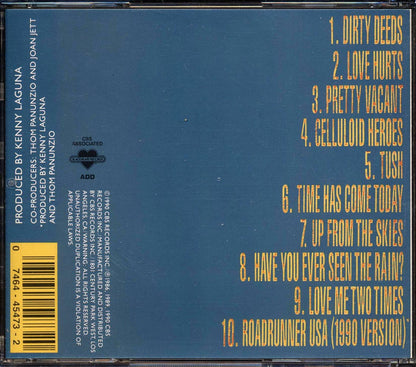 Joan Jett The Hit List Music CD