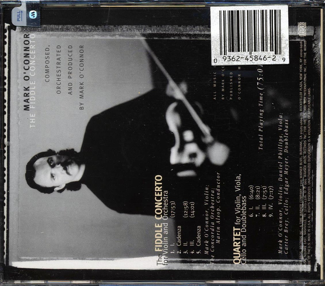 Mark O'Connor - The Fiddle Concerto Music CD