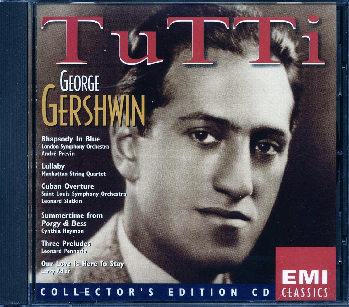 George Gershwin - Tutti Music CD