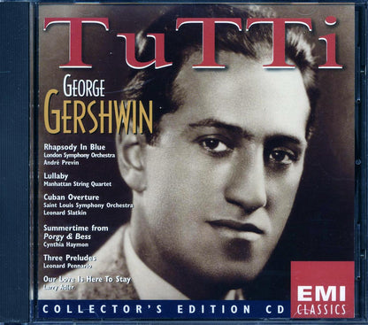George Gershwin - Tutti Music CD