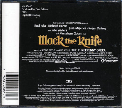 Various - Mack The Knife Original Soundtrack Recording Music CD