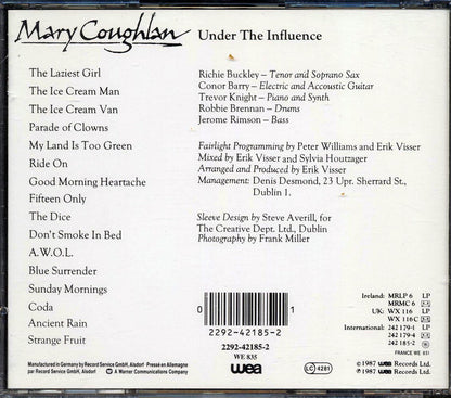 Mary Coughlan - Under The Influence Music CD