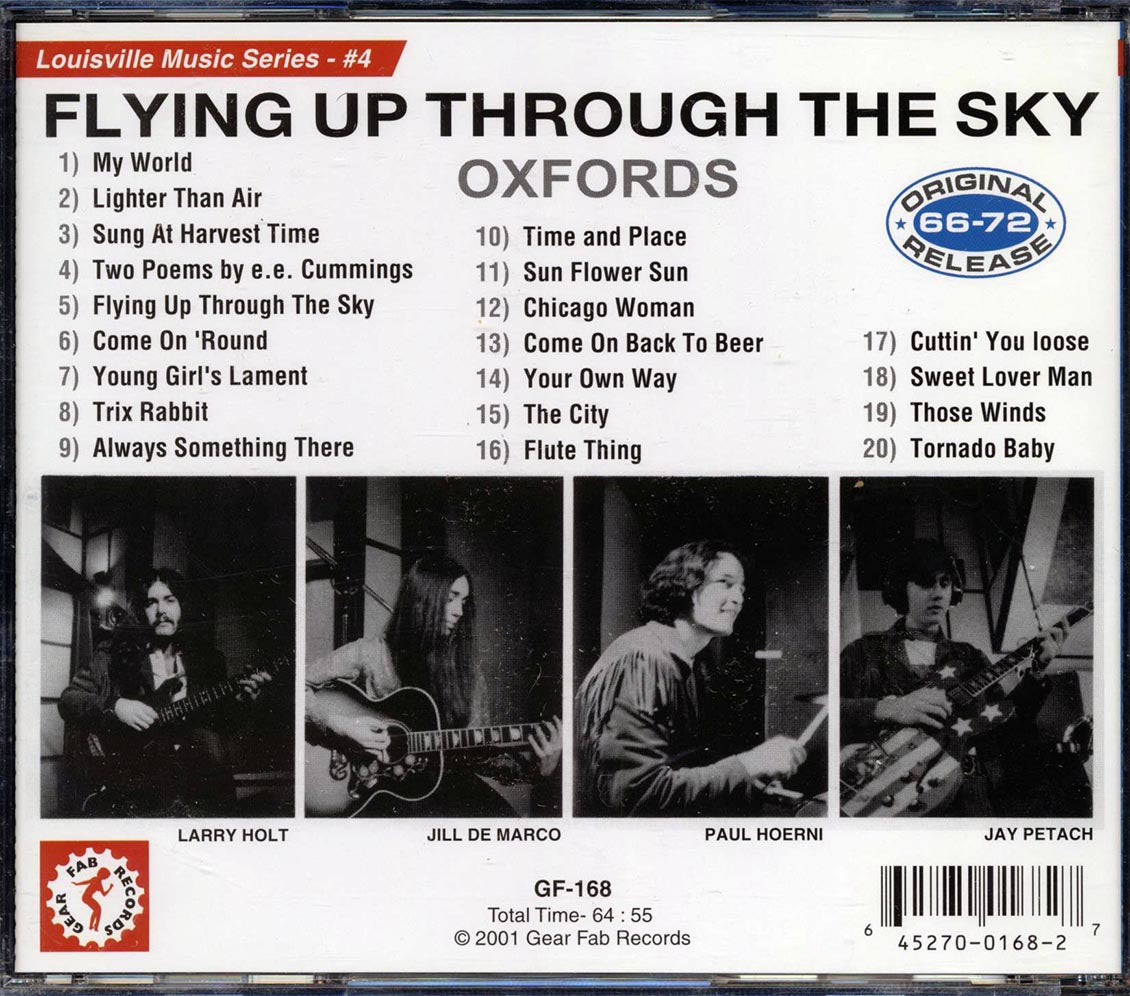 Oxfords - Flying Up Through The Sky (20 tracks) Music CD