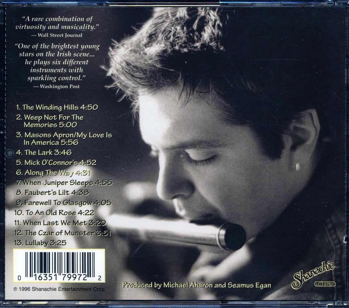 Seamus Egan - When Juniper Sleeps Music CD