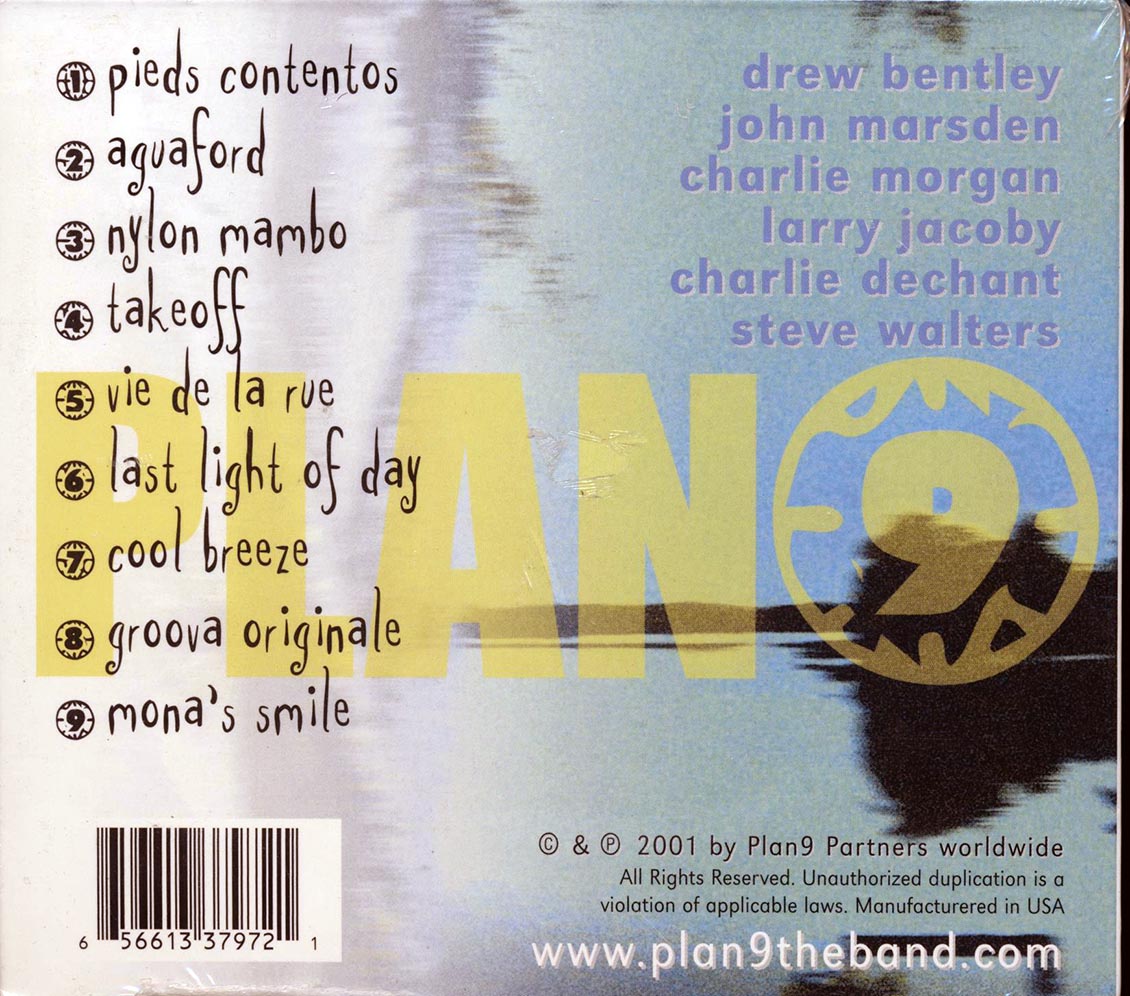 Plan 9 - Cool Breeze Music CD