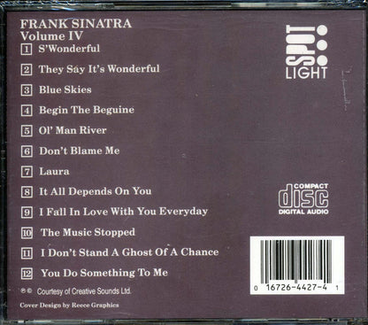 Frank Sinatra Ol' Man River Volume 4 Music CD