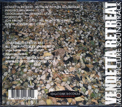 Jon Brumit - Vendetta Retreat Music CD