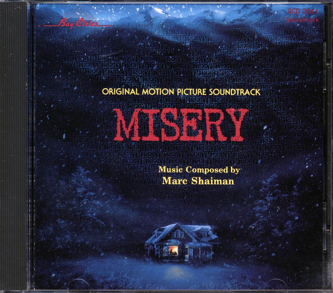 Mark Shaiman - Misery: Original Motion Picture Soundtrack Music CD
