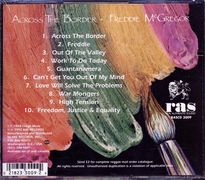 Freddie McGregor - Across The Border (marked/ltd stock) Music CD