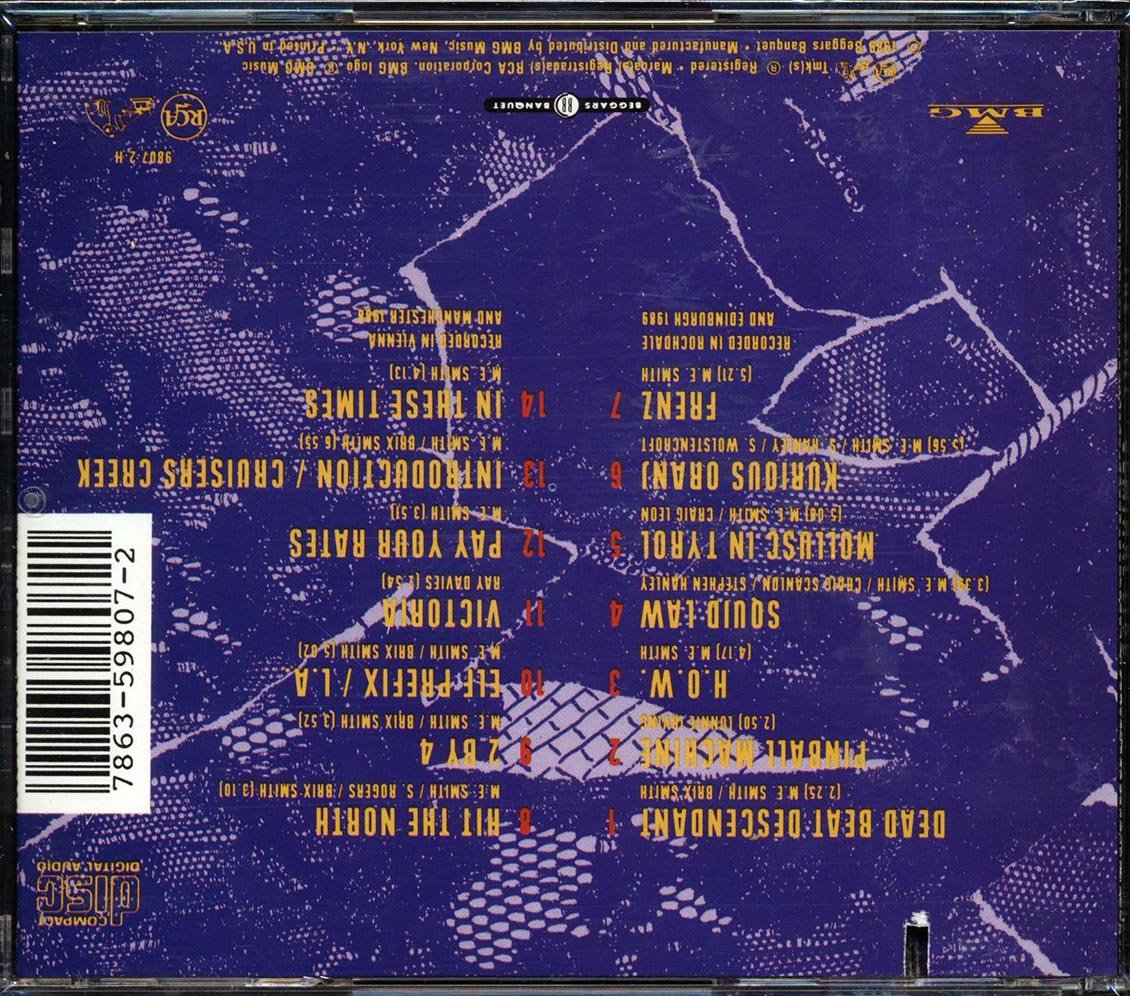 The Fall - Seminal Live (marked/ltd stock) Music CD