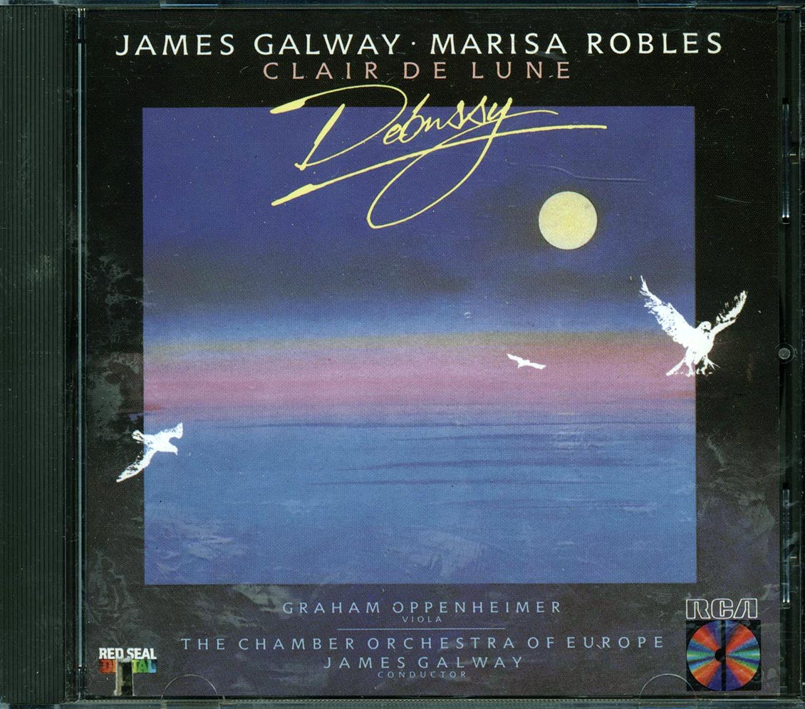 James Galway, Marisa Robles, Calire De Lune - Clair De Lune: Music Of Debussy (marked/ltd stock) Music CD