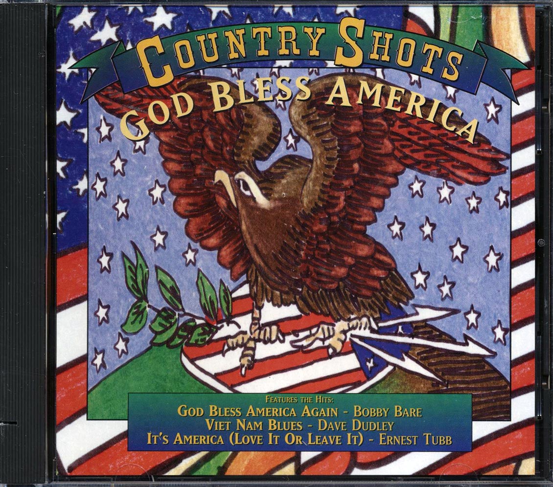 Bobby Bare, Dave Dudley, Ernest Tubb, Etc. - Country Shots: God Bless America (marked/ltd stock) Music CD