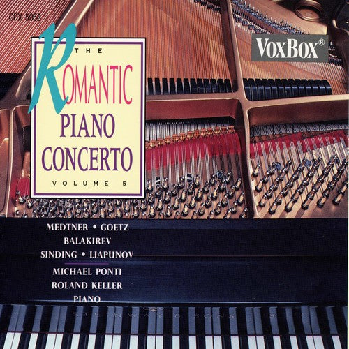 Medtner / Liapunov / Sinding - Romantic Piano Concerti 5 - Music CD