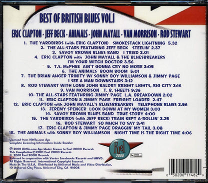The Yardbirds, Eric Clapton, Jeff Beck, Etc. - Best Of British Blues Volume 1 (marked/ltd stock) Music CD