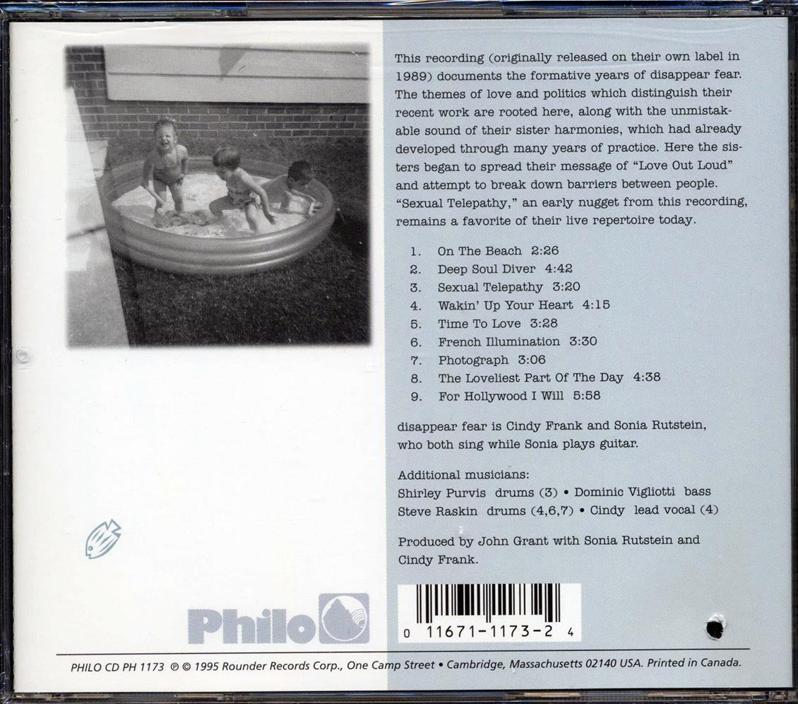 Disappear Fear - Deep Soul Diver (marked/ltd stock) Music CD