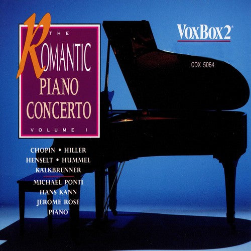 Henselt / Hillier / Chopin - Romantic Piano Concerti 1 - Music CD