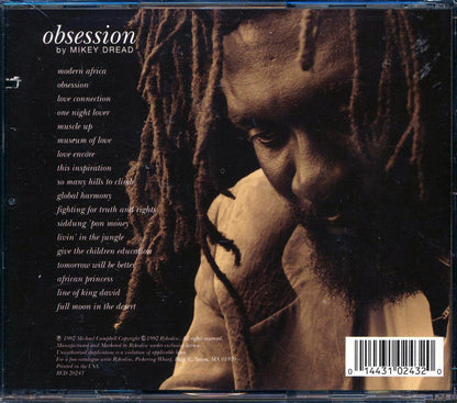 Mikey Dread - Obsession Music CD