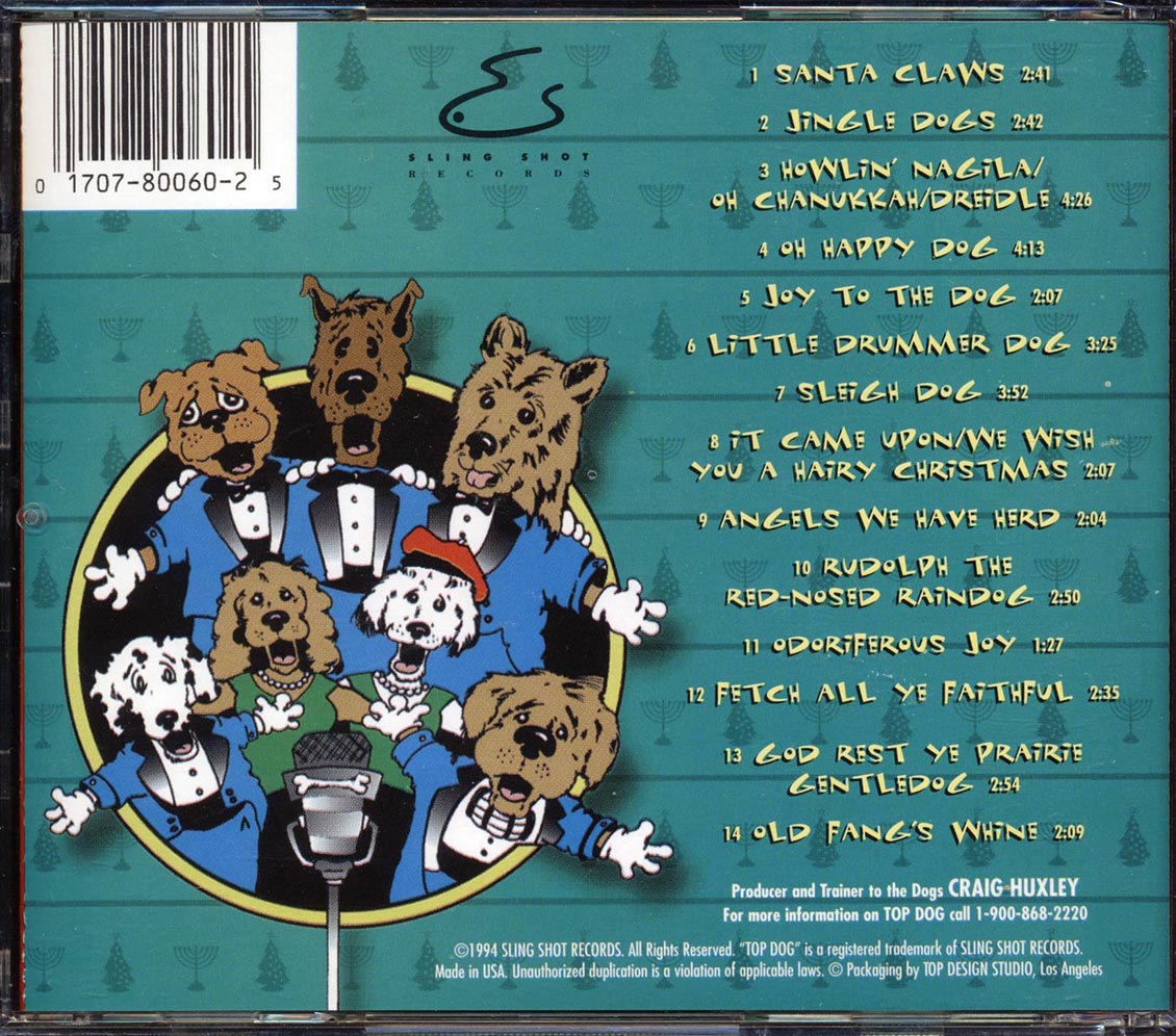 Top Dog - Howliday Favorites In Dog Music CD