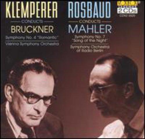 Bruckner / Mahler / Wiener Symphoniker - Symphony 7 / Symphony 4 Romantic - Music CD