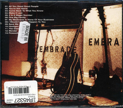 Embrace - Fireworks: Singles 1997-2002 Music CD