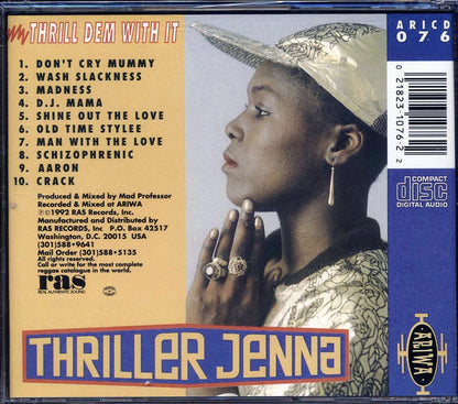 Thriller Jenna - Thrill Dem With It Music CD