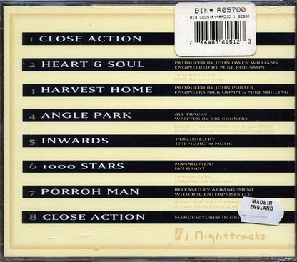 Big Country - Radio 1 Sessions Music CD
