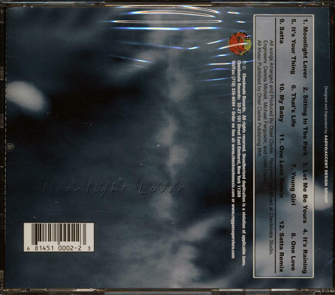 Horace Andy - Moonlight Lover Music CD