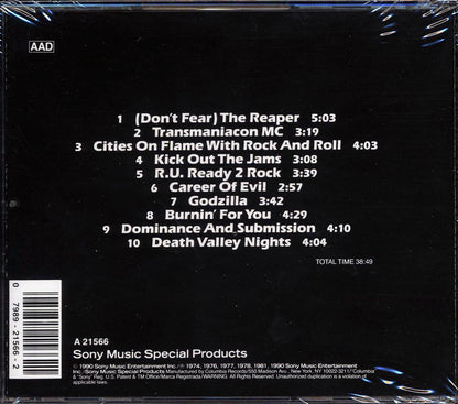 Blue Oyster Cult - On Flame With Rock And Roll Music CD