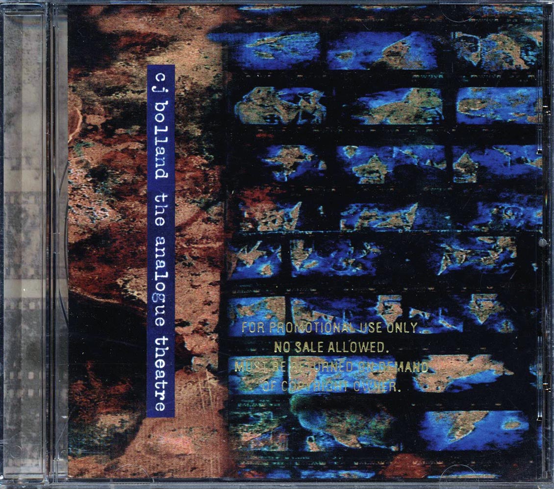 CJ Bolland - The Analogue Theatre (marked/ltd stock) Music CD