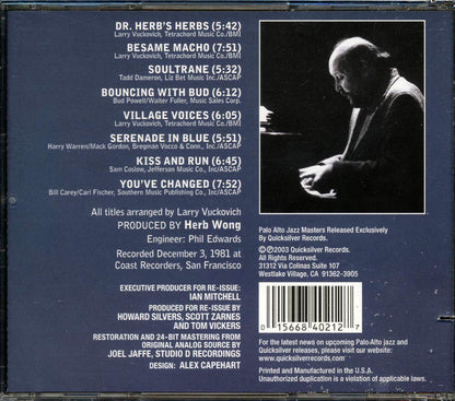 Larry Vuckovich - City Sounds, Village Voices (marked/ltd stock) Music CD